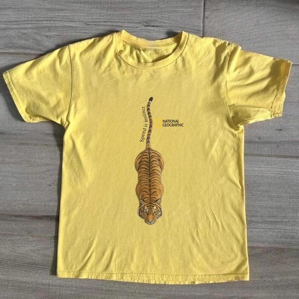 Yellow National Geographic Tiger Tee